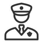 Security Worker SVG Icon